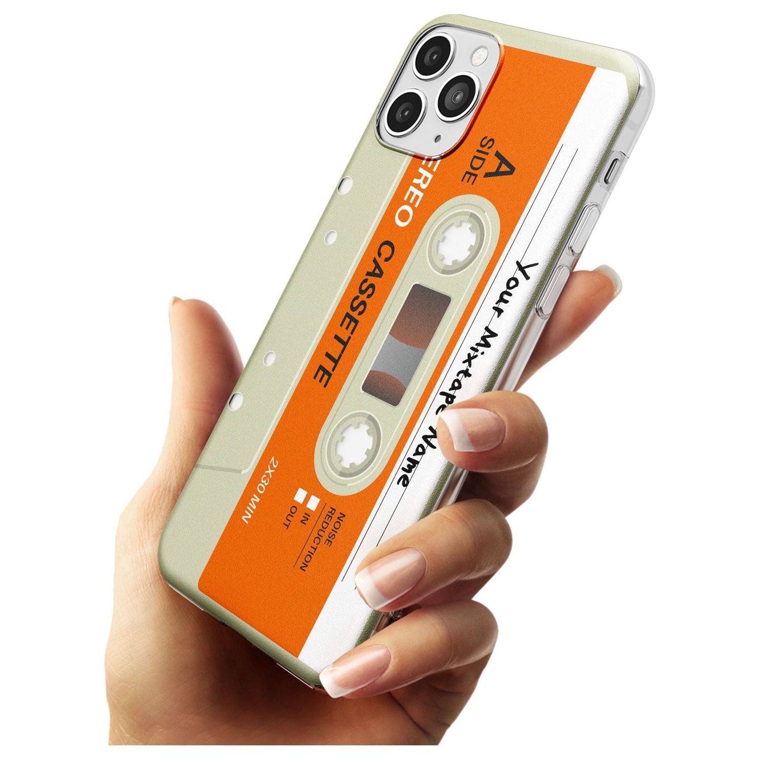 Classic Cassette Black Impact Phone Case for iPhone 11 Pro Max