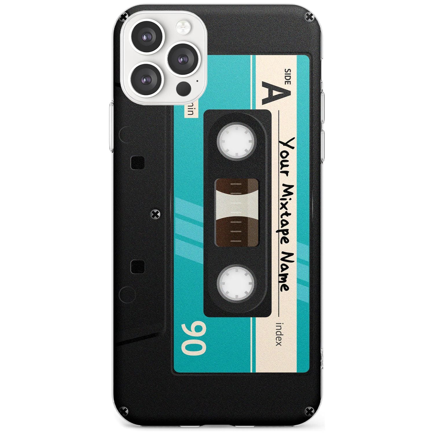 Dark Cassette Black Impact Phone Case for iPhone 11 Pro Max