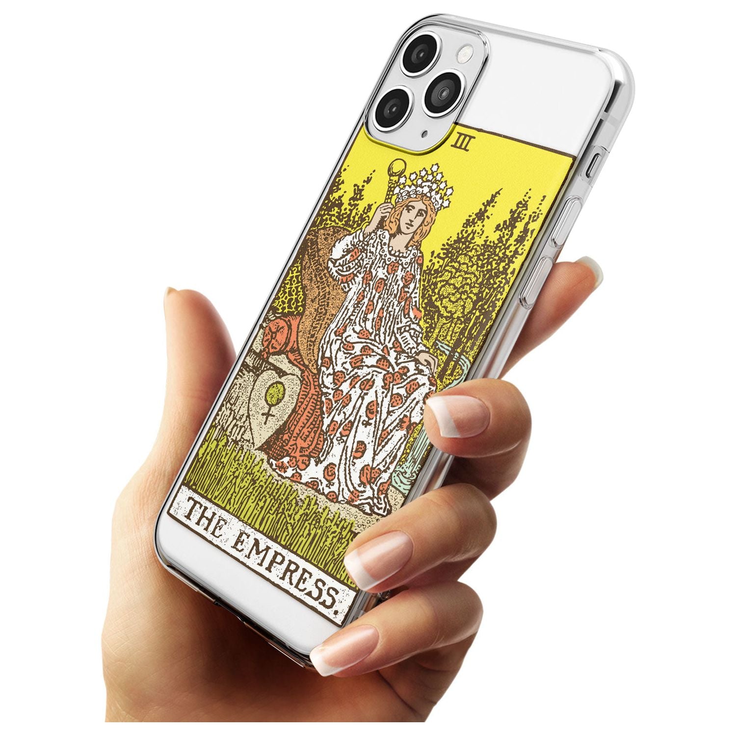 The Empress Tarot Card - Colour Black Impact Phone Case for iPhone 11 Pro Max