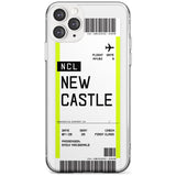 Newcastle Boarding Pass  Slim Case Custom Phone Case - Case Warehouse