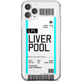 Liverpool Boarding Pass  Slim Case Custom Phone Case - Case Warehouse