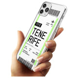 Tenerife Boarding Pass iPhone Case   Custom Phone Case - Case Warehouse