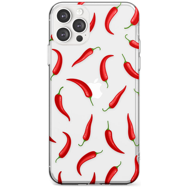 Chilly Pattern Slim TPU Phone Case for iPhone 11 Pro Max