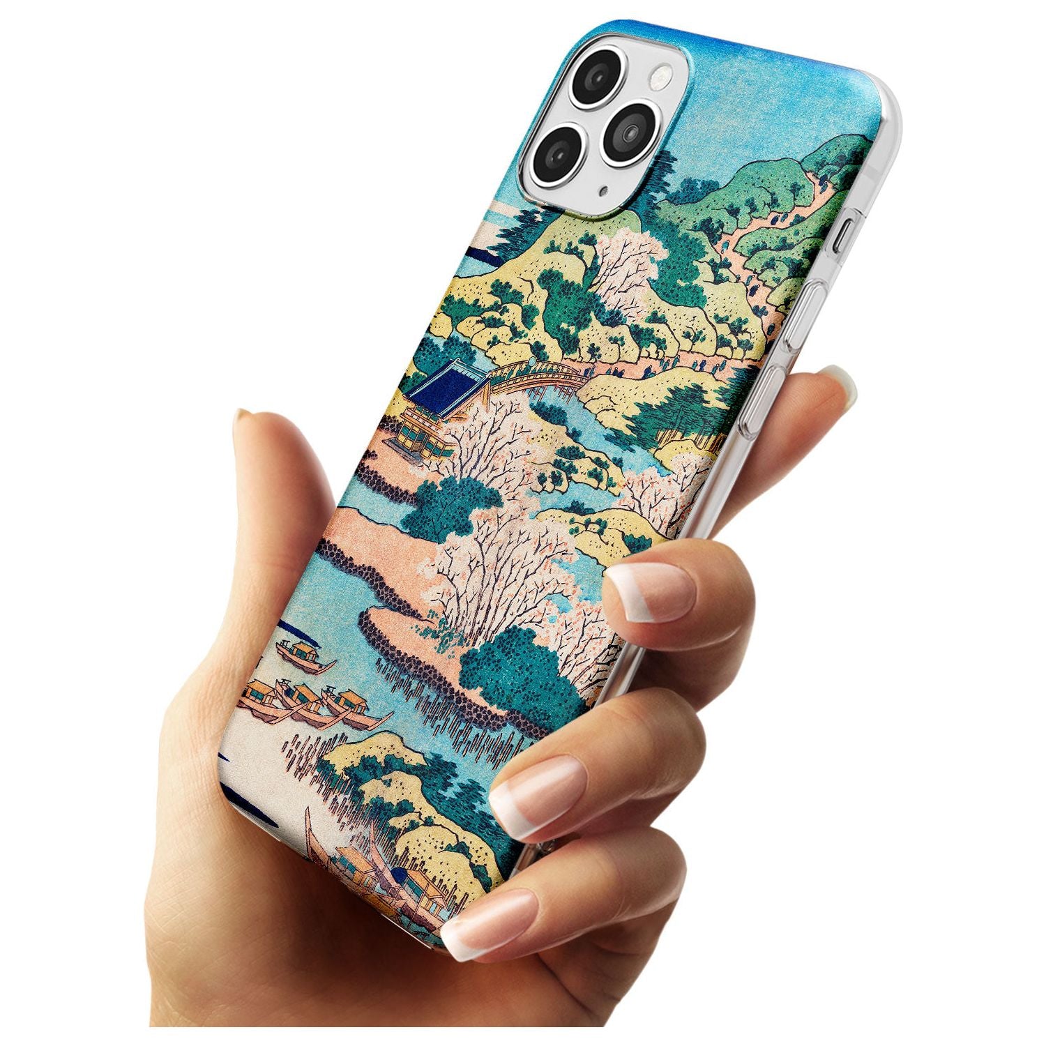 Coastal Community by Katsushika Hokusai  Black Impact Phone Case for iPhone 11 Pro Max