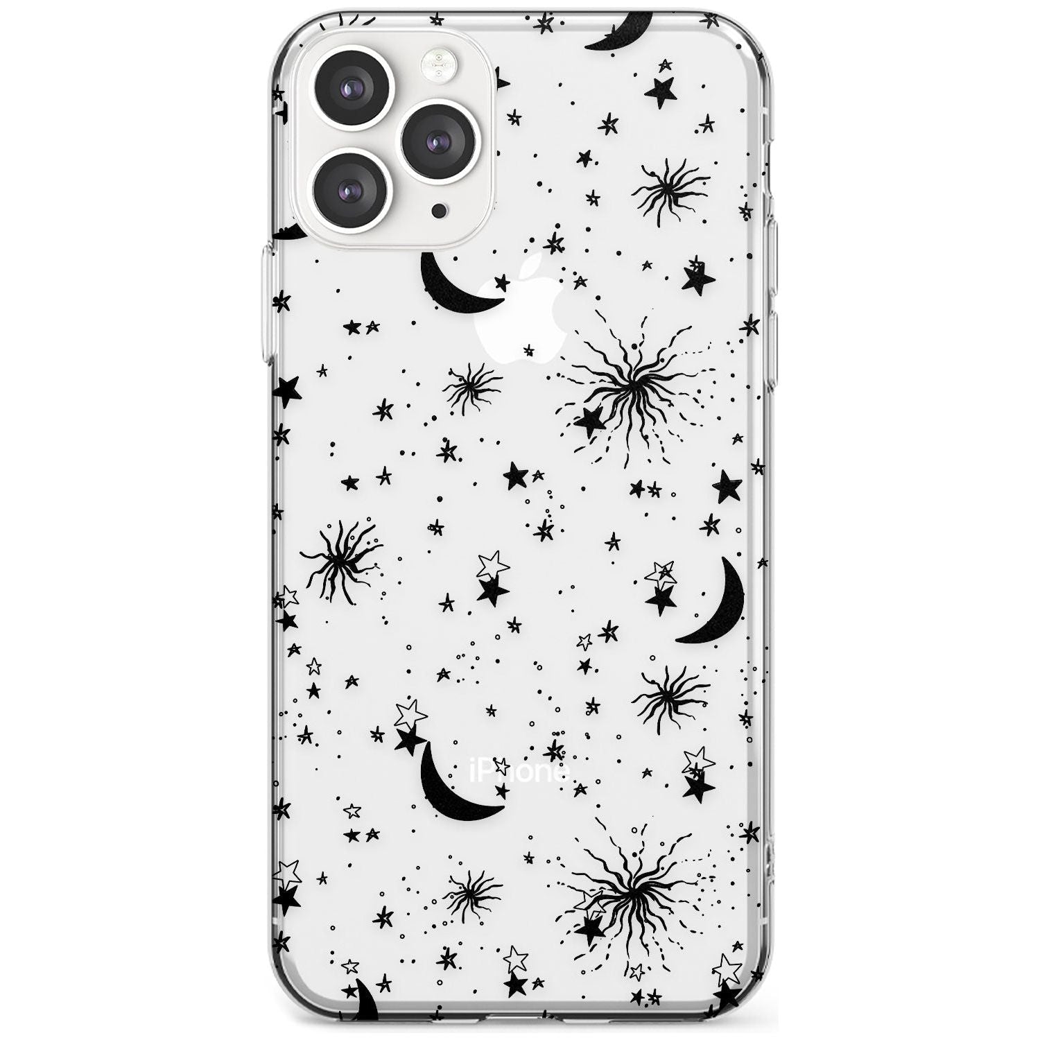 Moons & Stars Slim TPU Phone Case for iPhone 11 Pro Max