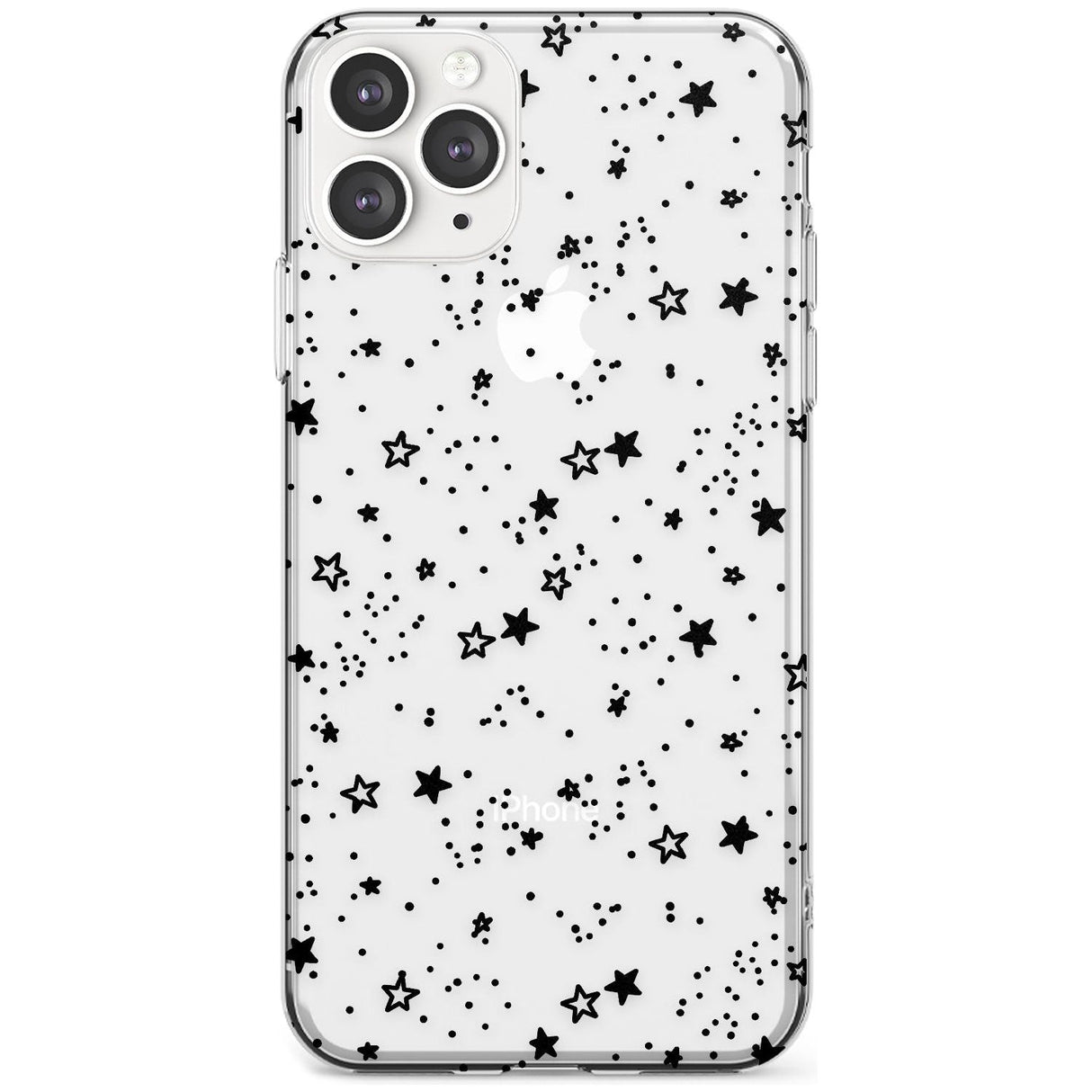 Solid Stars Slim TPU Phone Case for iPhone 11 Pro Max