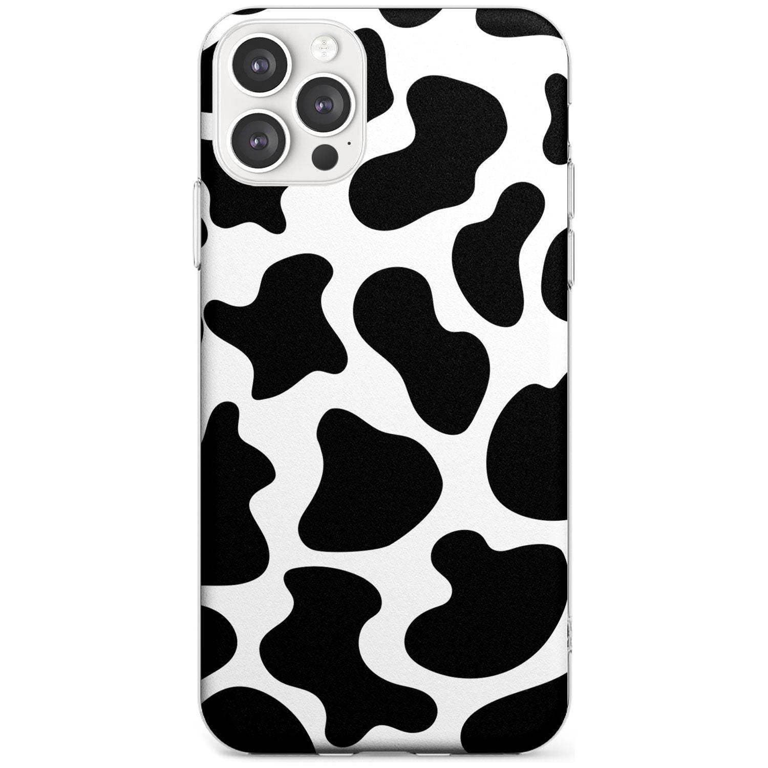 Cow Print Black Impact Phone Case for iPhone 11 Pro Max