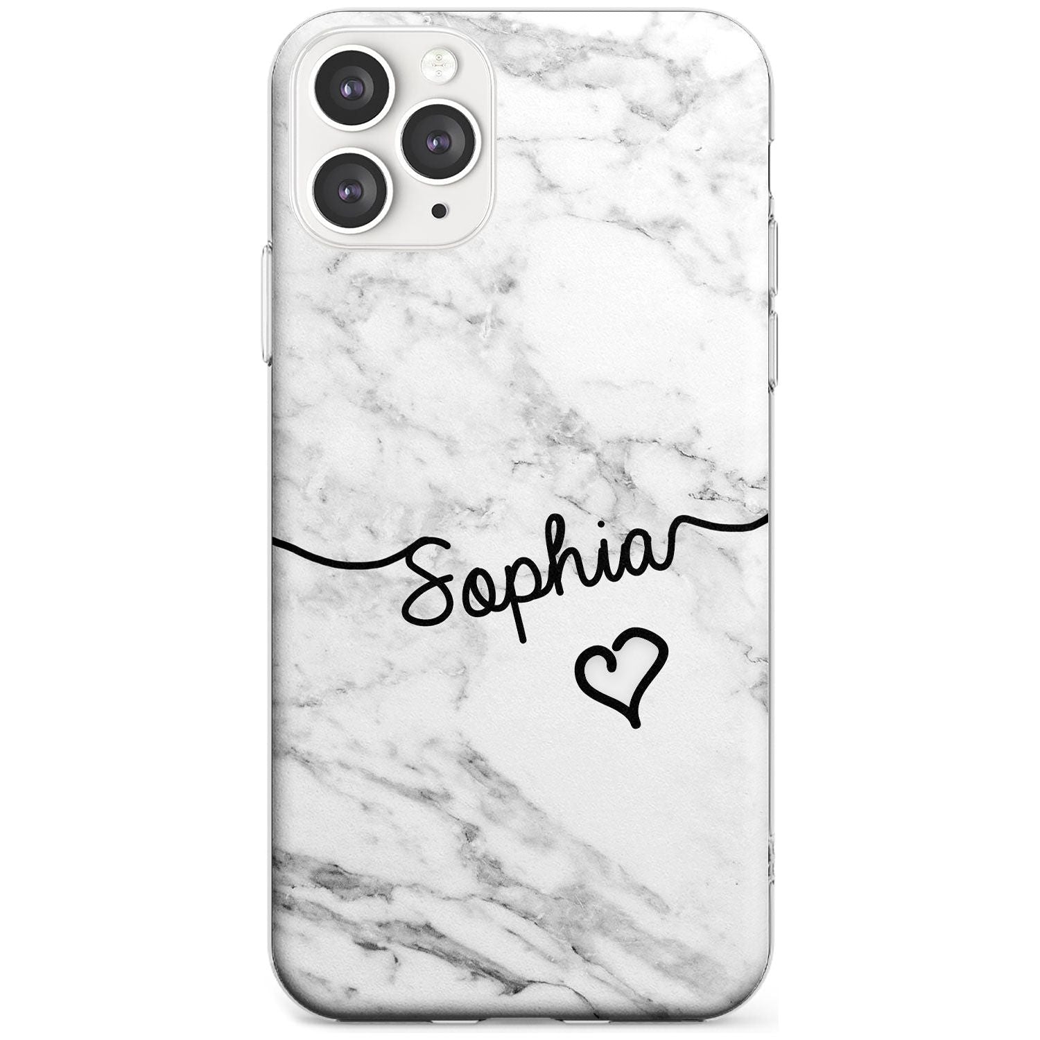White Marble iPhone Case  Slim Case Custom Phone Case - Case Warehouse