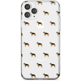 German Sherpard Dog Pattern Clear Slim TPU Phone Case for iPhone 11 Pro Max