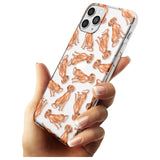 Hungarian Vizsla Watercolour Dog Pattern Slim TPU Phone Case for iPhone 11 Pro Max