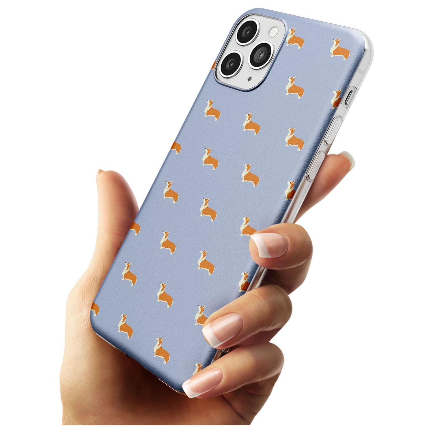 Pembroke Welsh Corgi Dog Pattern Slim TPU Phone Case for iPhone 11 Pro Max