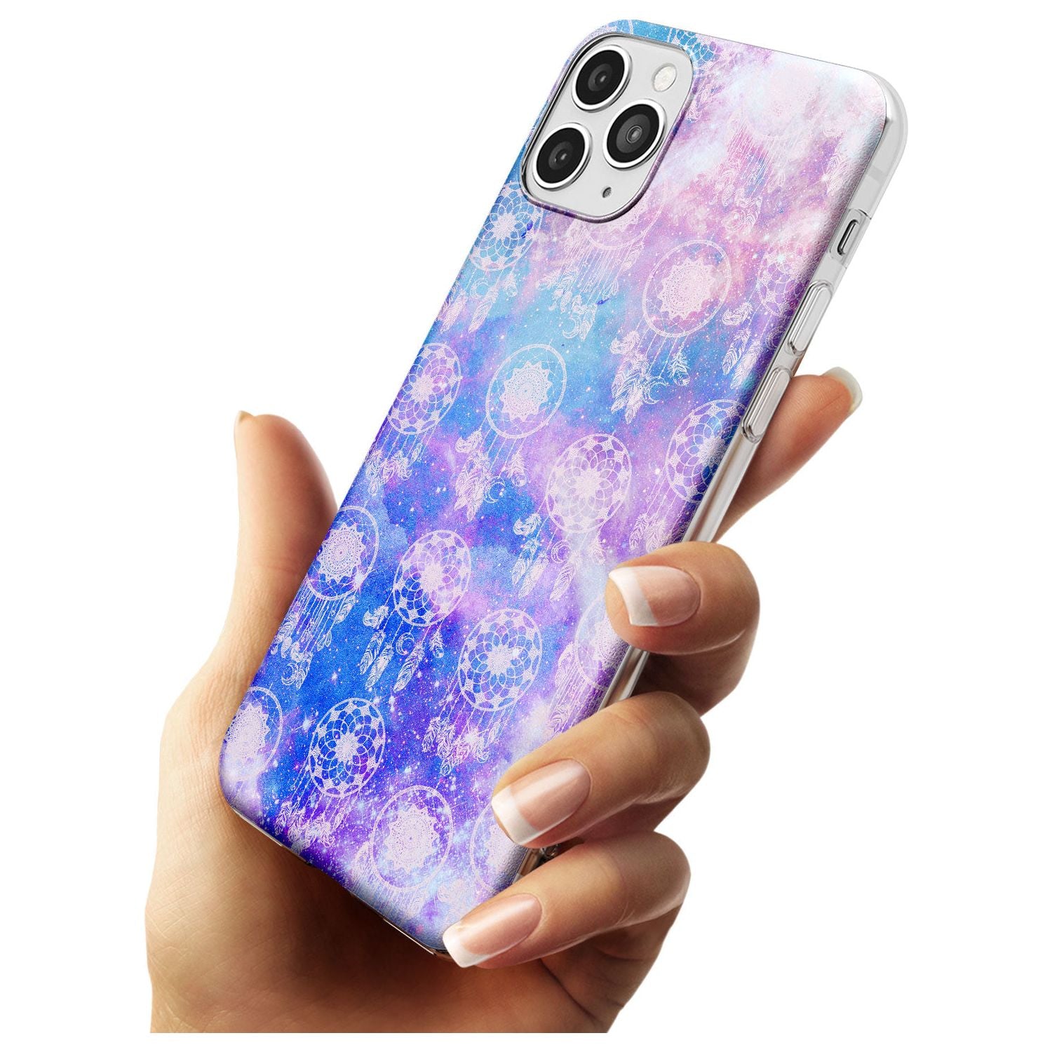 Dreamcatcher Pattern Galaxy Print Tie Dye Slim TPU Phone Case for iPhone 11 Pro Max