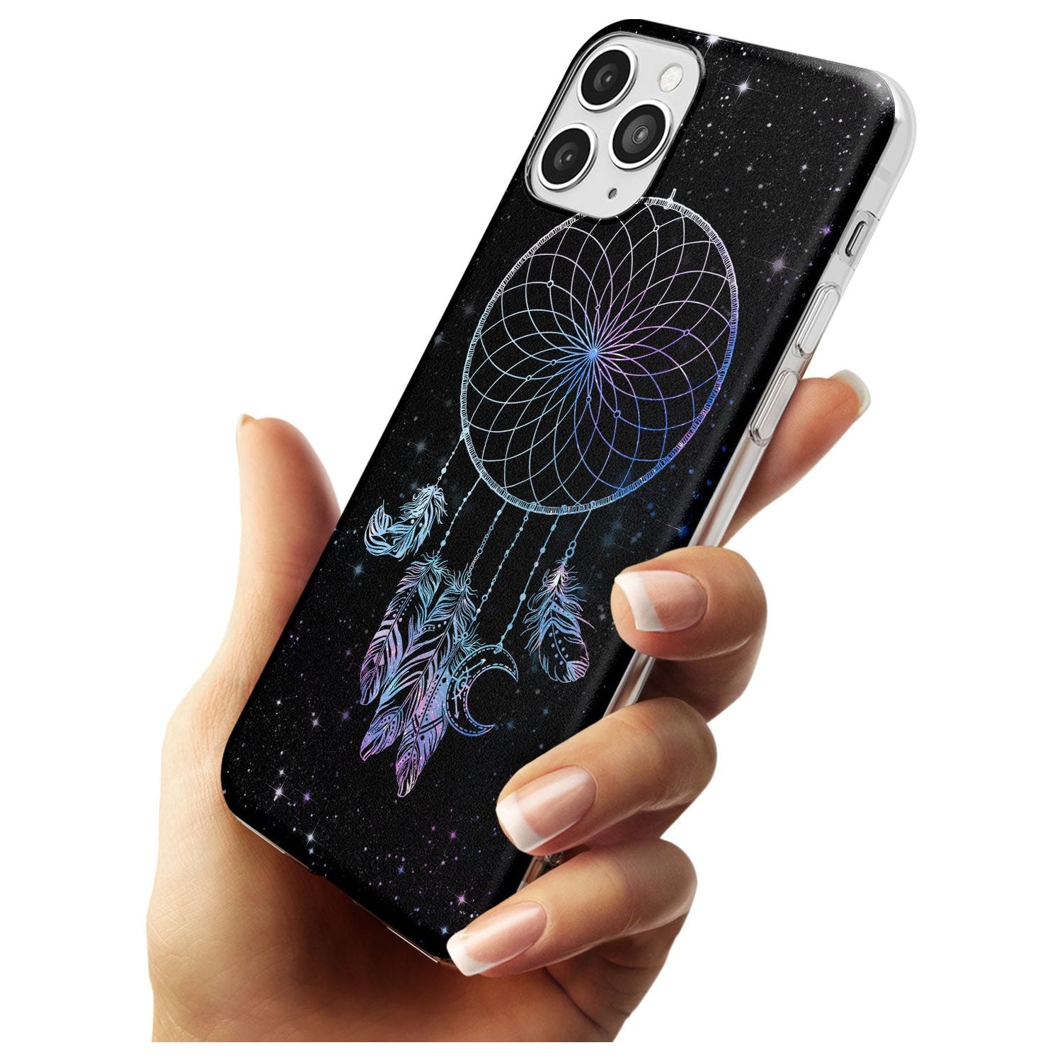 Dreamcatcher Space Stars Galaxy Print Slim TPU Phone Case for iPhone 11 Pro Max