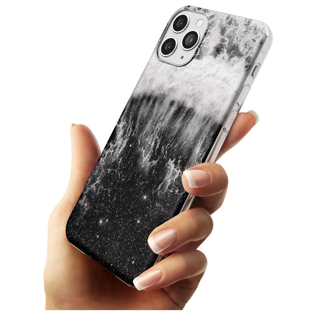 Ocean Wave Galaxy Print Slim TPU Phone Case for iPhone 11 Pro Max