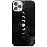 Moon Phases and Hands Slim TPU Phone Case for iPhone 11 Pro Max