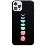 Pastel Moon Phases Black Impact Phone Case for iPhone 11 Pro Max