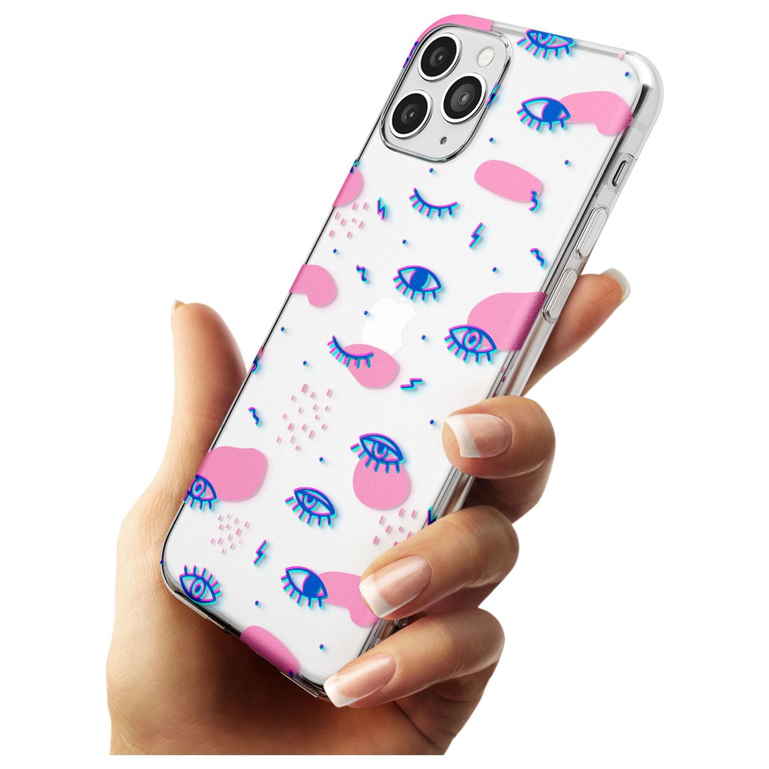 Pink Eye Blotches iPhone Case   Phone Case - Case Warehouse