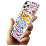 Wild Flower Stripe Design Slim TPU Phone Case for iPhone 11 Pro Max