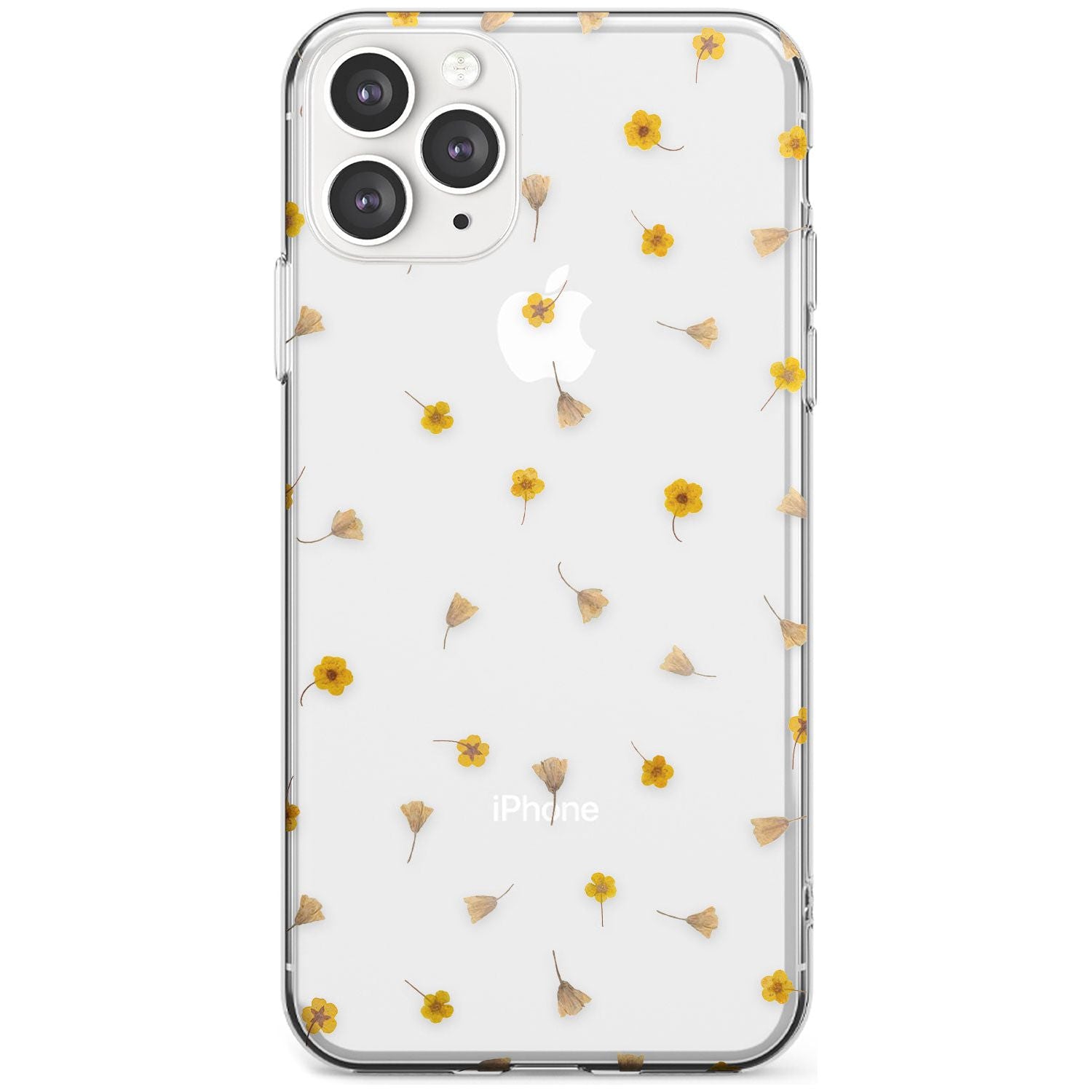 Small Flower Mix - Dried Flower-Inspired Design Slim TPU Phone Case for iPhone 11 Pro Max