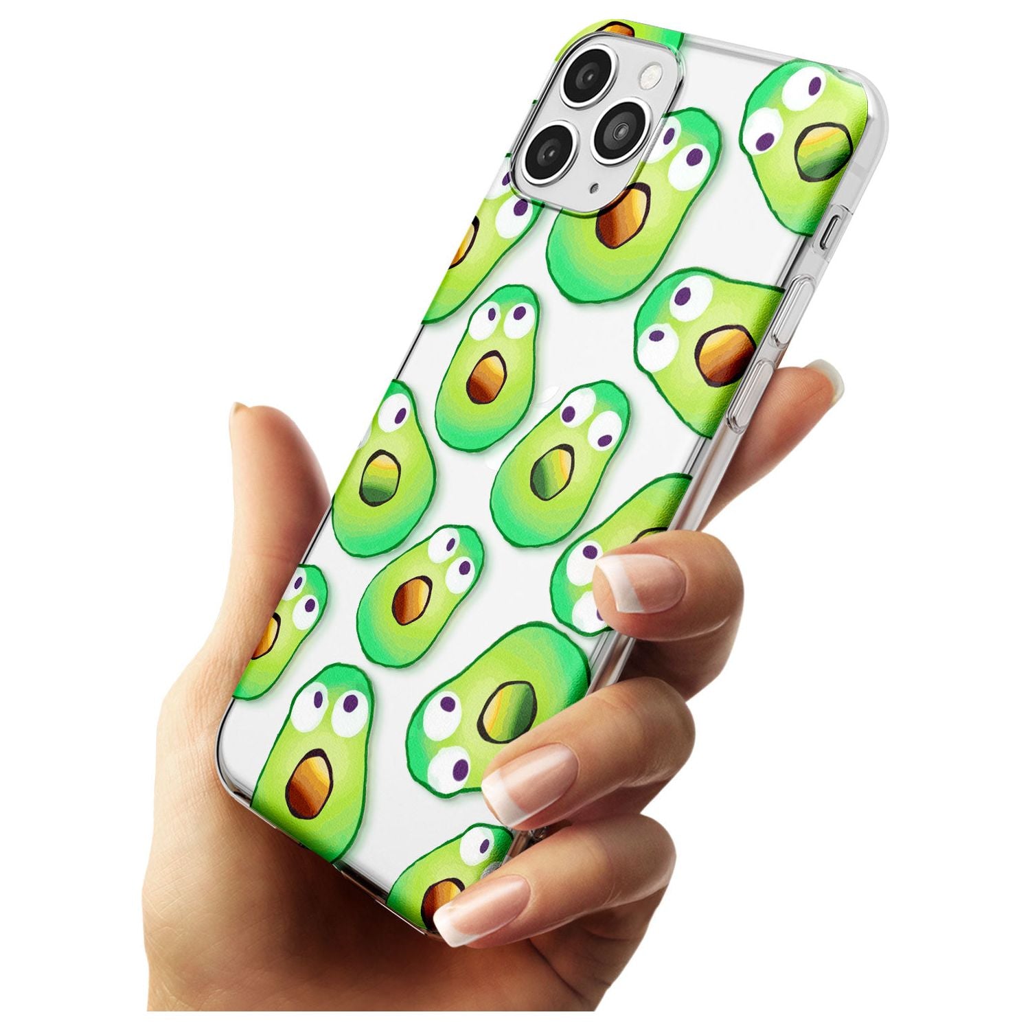 Shocked Avocados Slim TPU Phone Case for iPhone 11 Pro Max