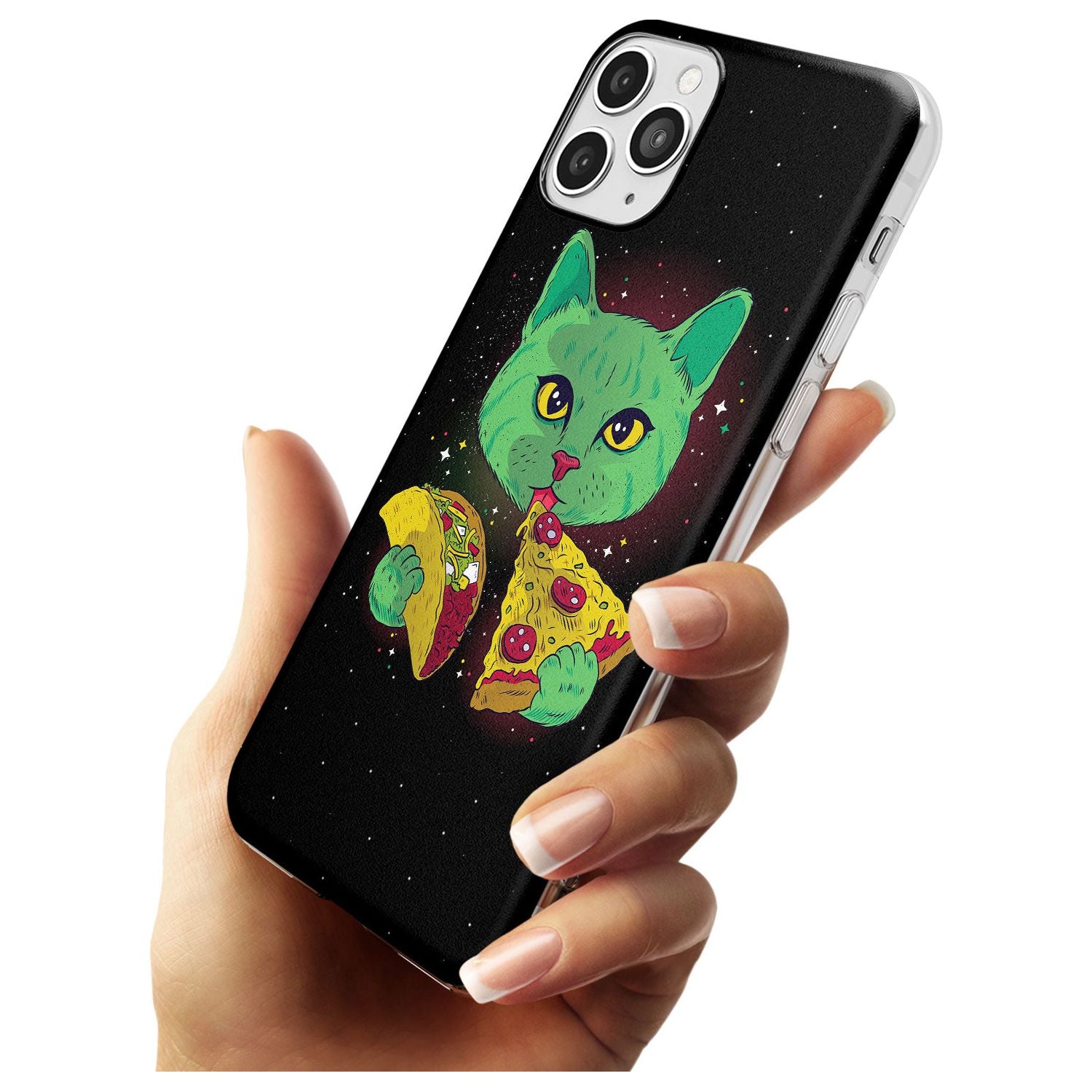 Pizza Purr Slim TPU Phone Case for iPhone 11 Pro Max