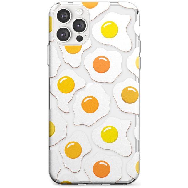 Fried Egg Pattern Slim TPU Phone Case for iPhone 11 Pro Max