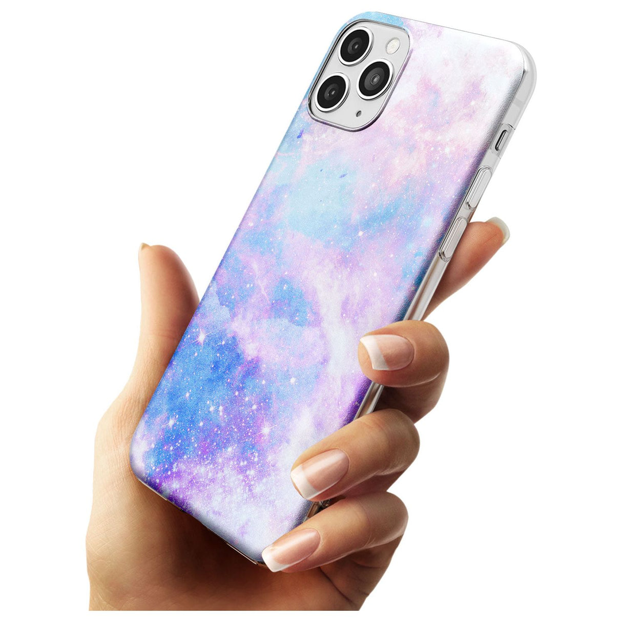 Light Blue Galaxy Pattern Design Slim TPU Phone Case for iPhone 11 Pro Max