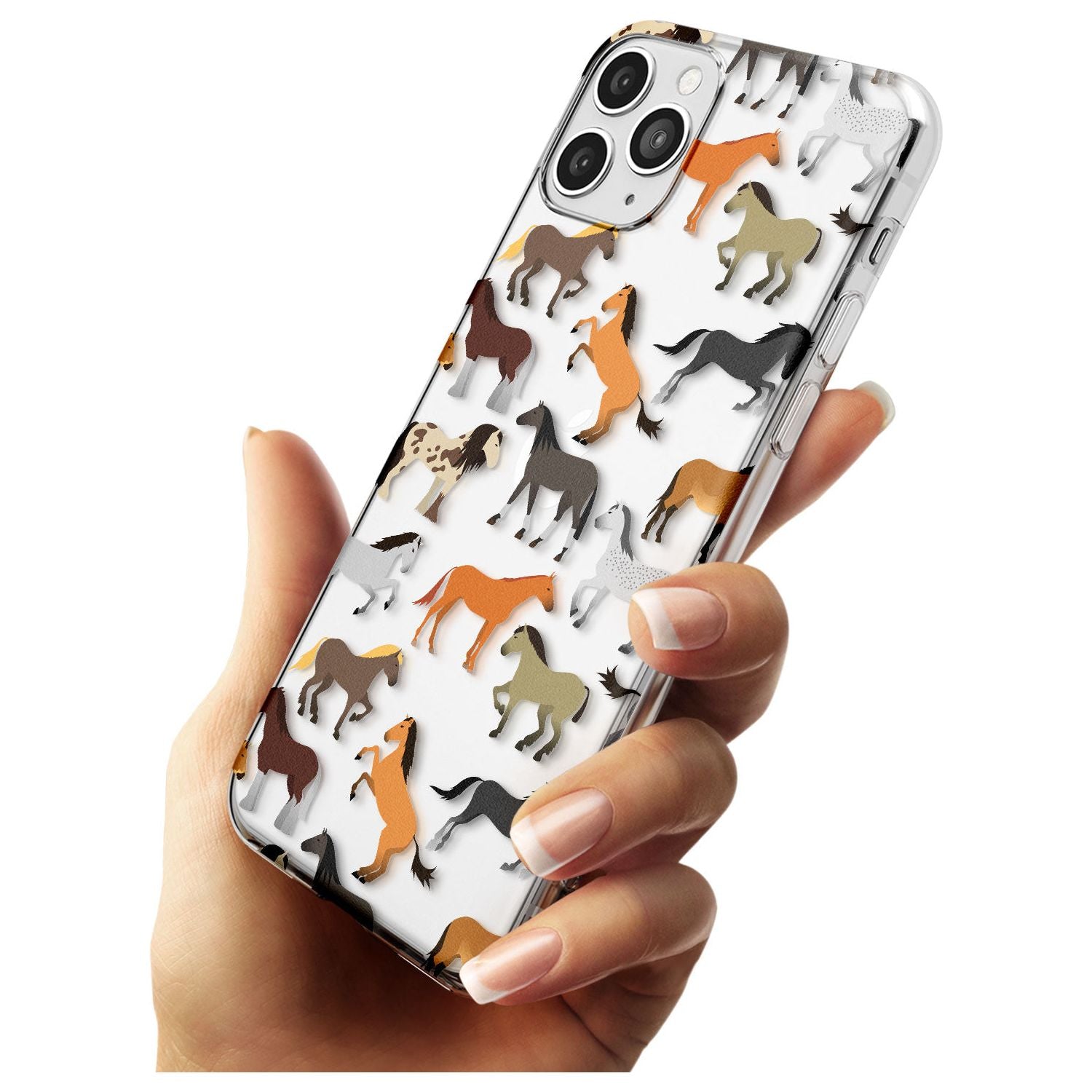 Horse Pattern Slim TPU Phone Case for iPhone 11 Pro Max