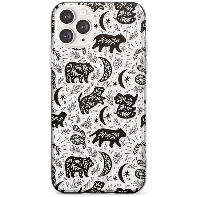 Leafy Bears Slim TPU Phone Case for iPhone 11 Pro Max