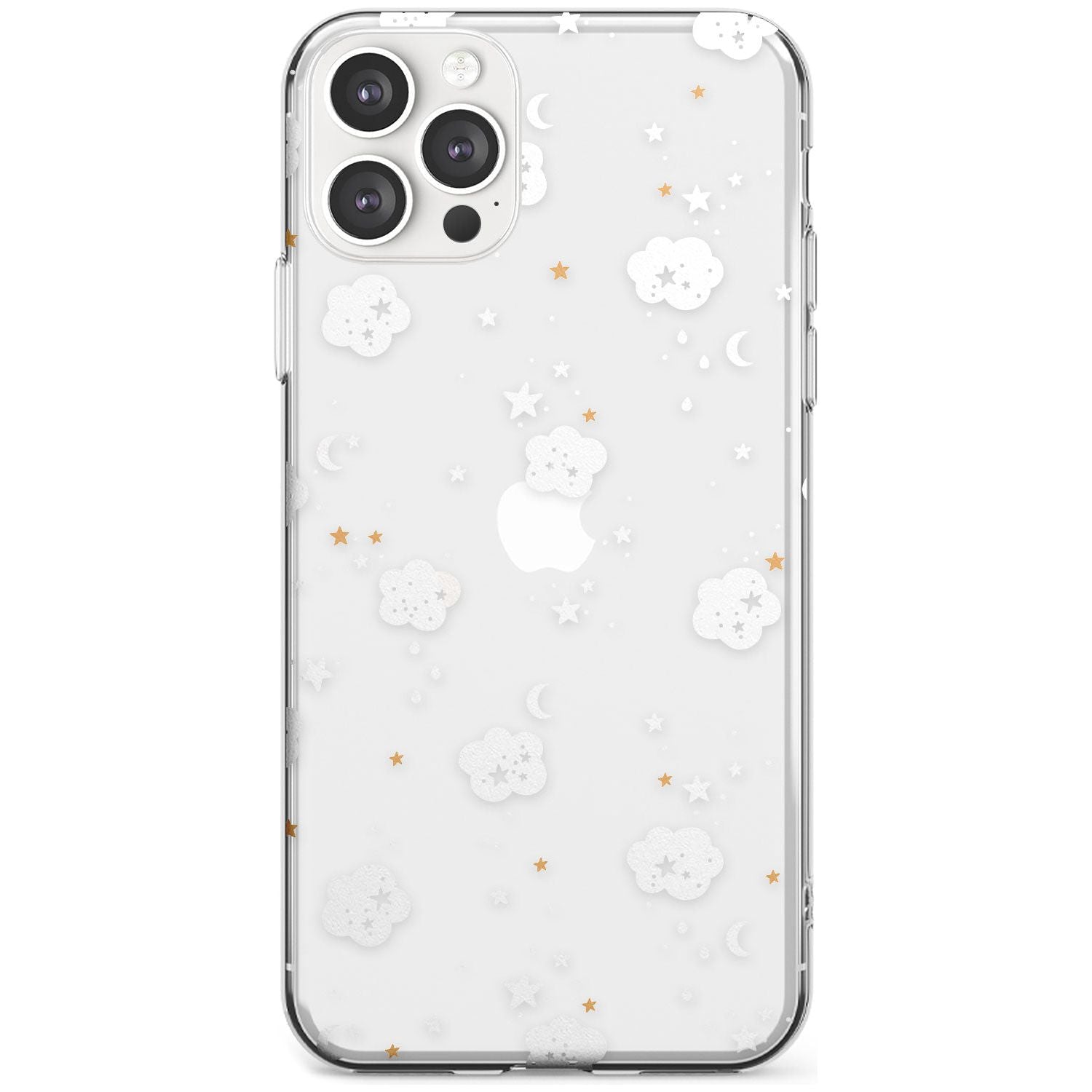 Stars & Clouds Black Impact Phone Case for iPhone 11 Pro Max