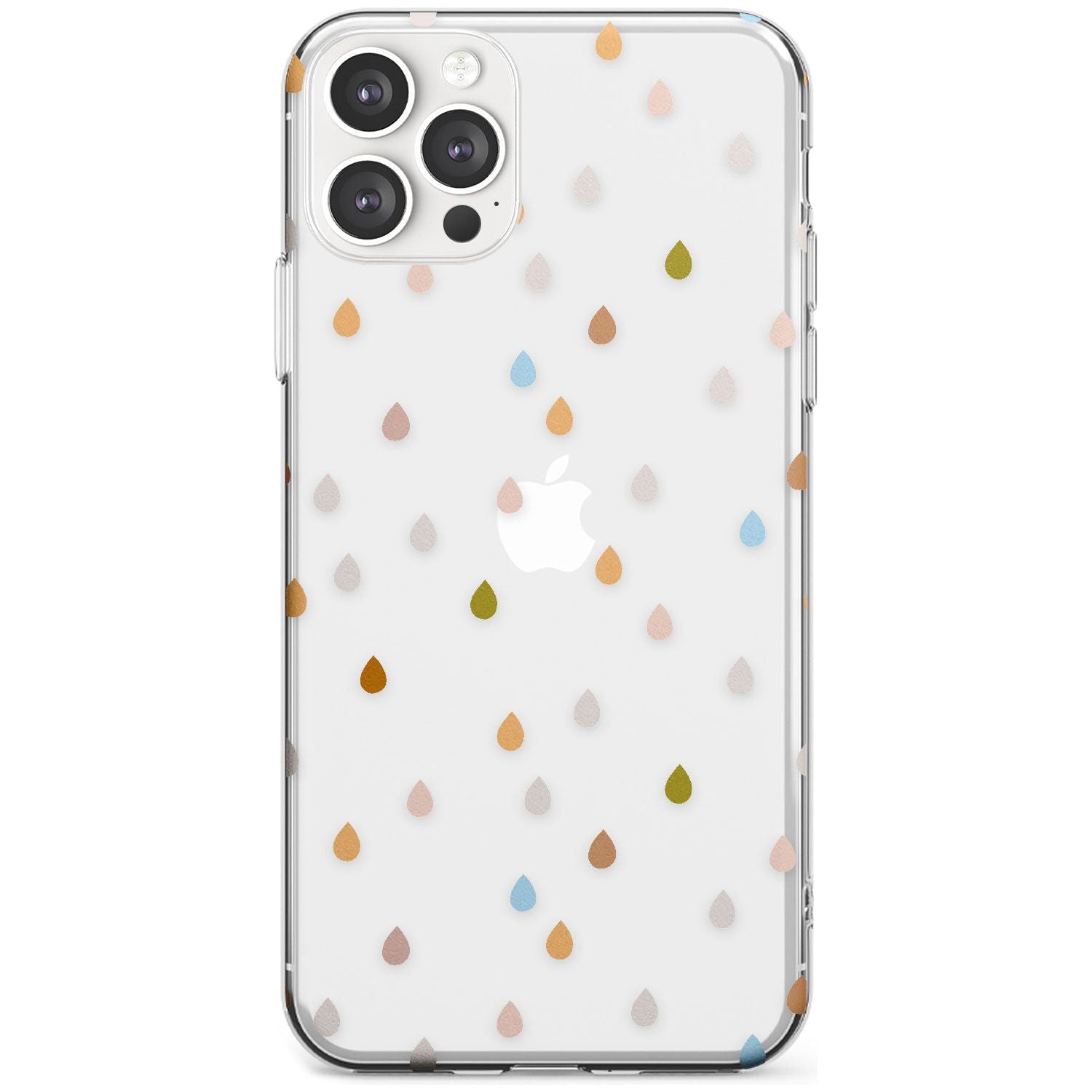 Raindrops Black Impact Phone Case for iPhone 11 Pro Max