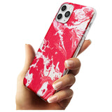 Red & White - Marbled Paper iPhone Case   Phone Case - Case Warehouse