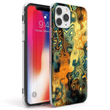 Gold Green Marble Phone Case iPhone 11 Pro Max / Clear Case,iPhone 11 Pro / Clear Case,iPhone 12 Pro Max / Clear Case,iPhone 12 Pro / Clear Case Blanc Space