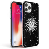 Mystic Sun Moon Phone Case iPhone 11 Pro Max / Clear Case,iPhone 11 Pro / Clear Case,iPhone 12 Pro Max / Clear Case,iPhone 12 Pro / Clear Case Blanc Space