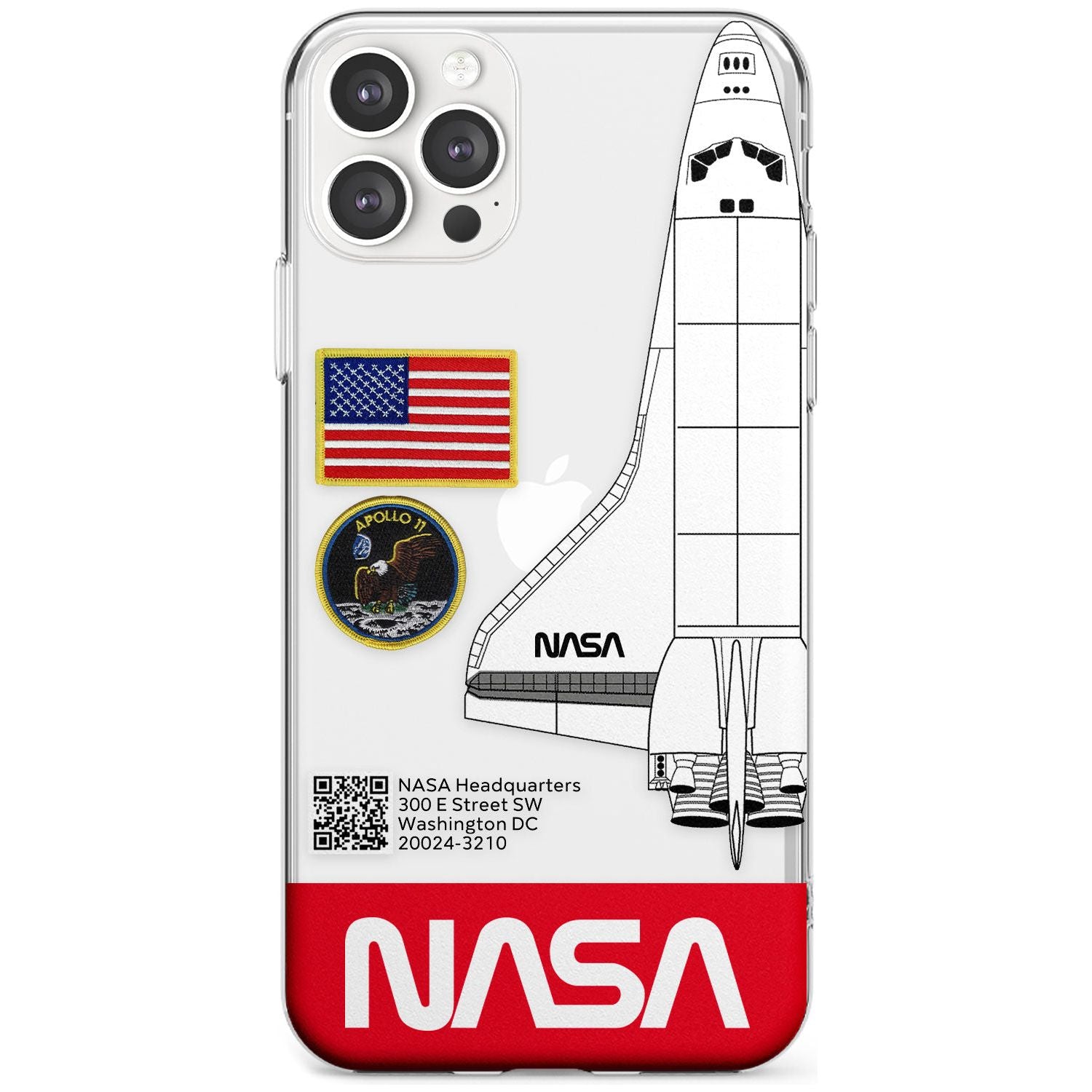 NASA Apollo 11 Slim TPU Phone Case for iPhone 11 Pro Max