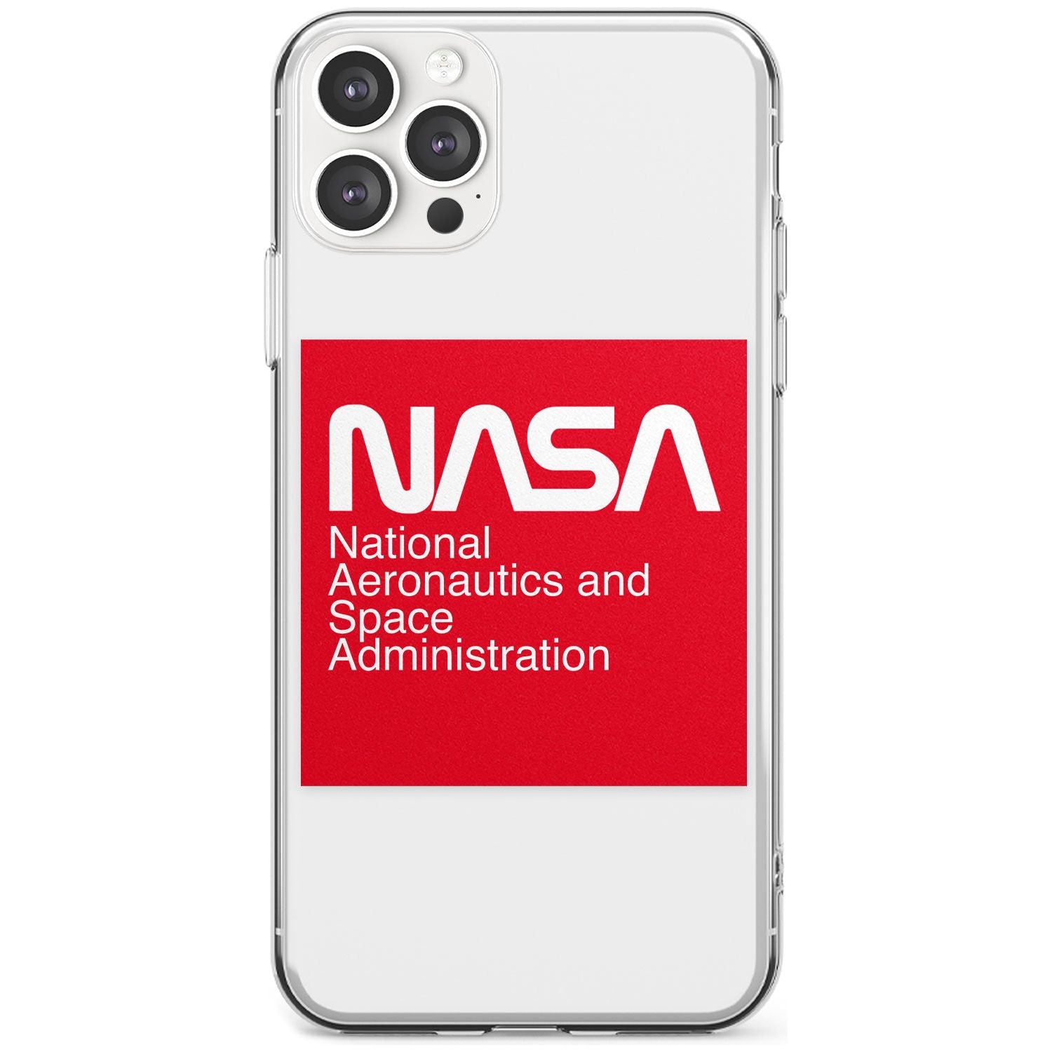 NASA The Worm Box Slim TPU Phone Case for iPhone 11 Pro Max