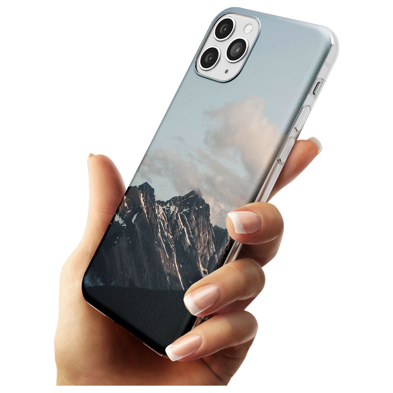 Mountain Range Photograph Slim TPU Phone Case for iPhone 11 Pro Max