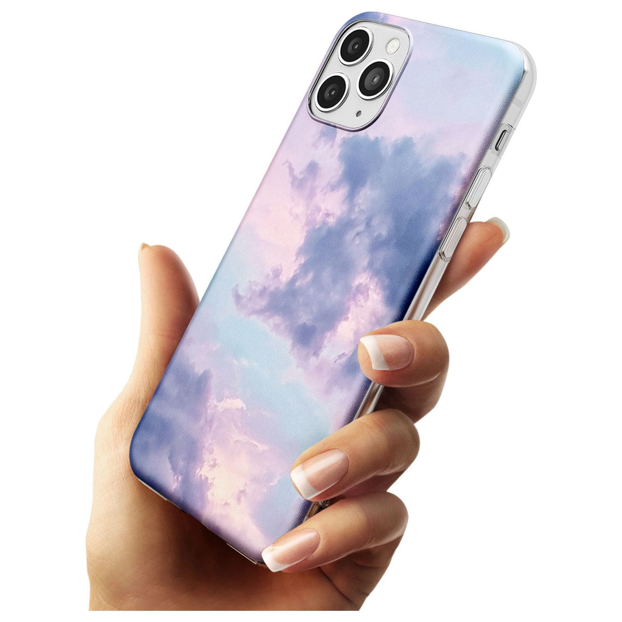 Purple Clouds Photograph Slim TPU Phone Case for iPhone 11 Pro Max