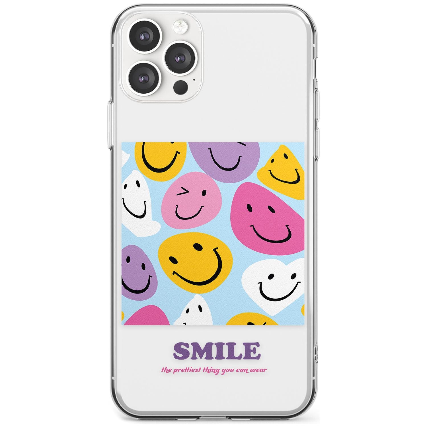 A Smile Slim TPU Phone Case for iPhone 11 Pro Max