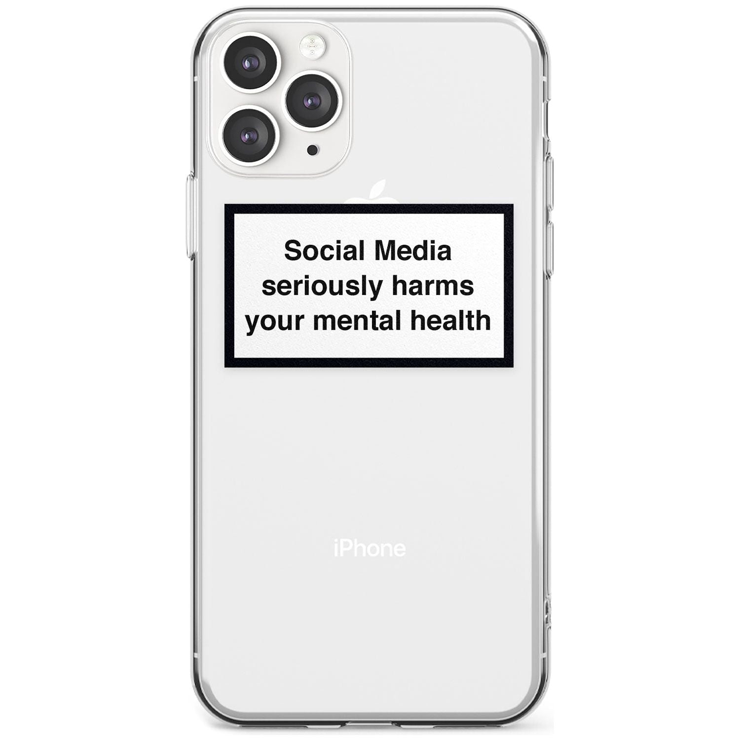 Social Media Quote iPhone Case  Slim Case Phone Case - Case Warehouse
