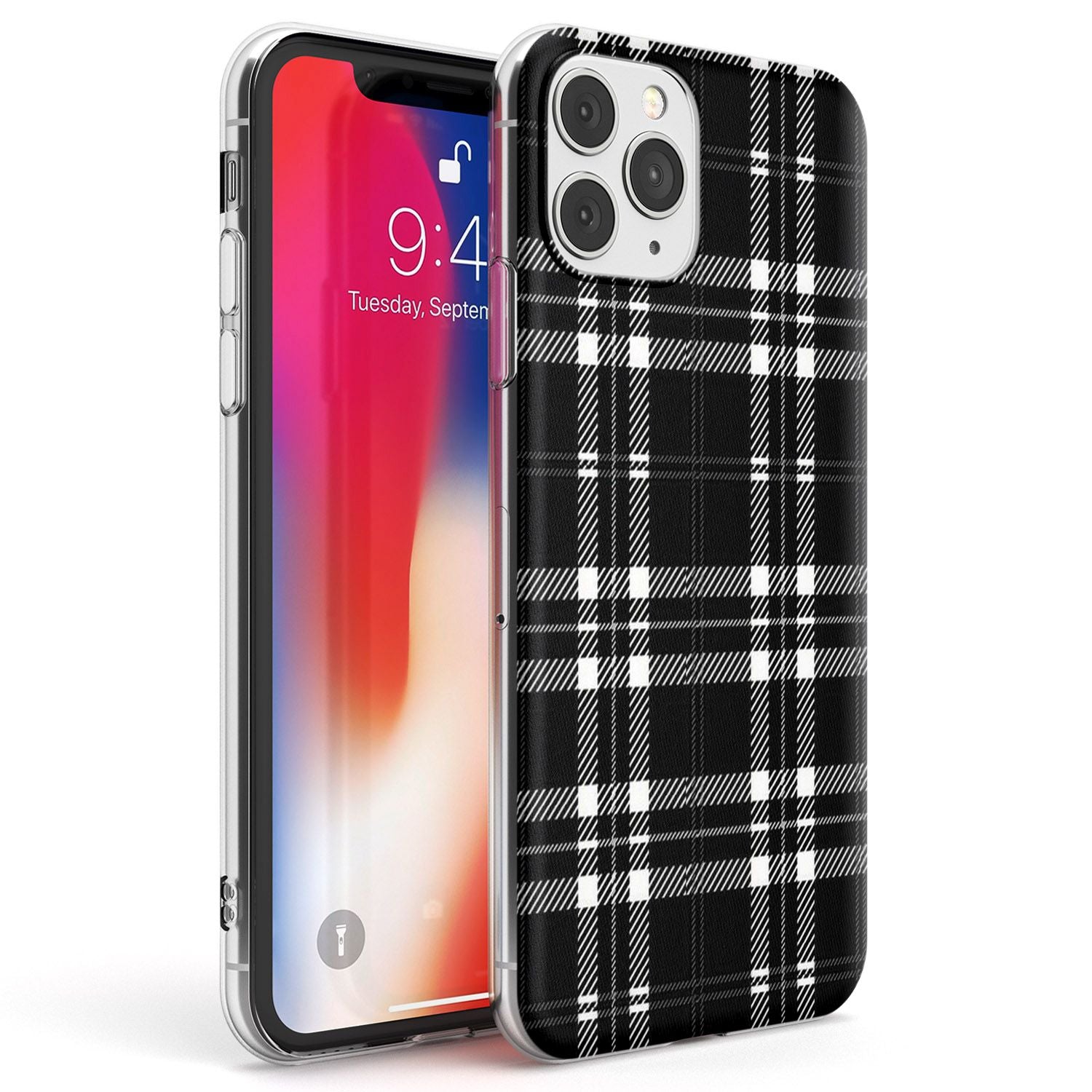 Divine Black Plaid