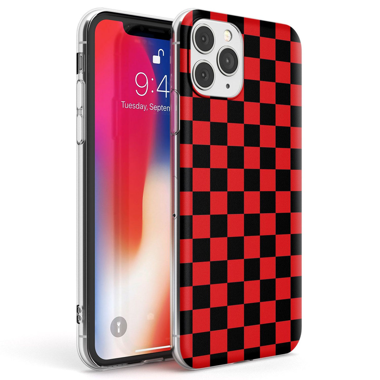 Red Black Checkered