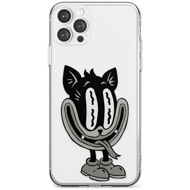Faded Feline Slim TPU Phone Case for iPhone 11 Pro Max