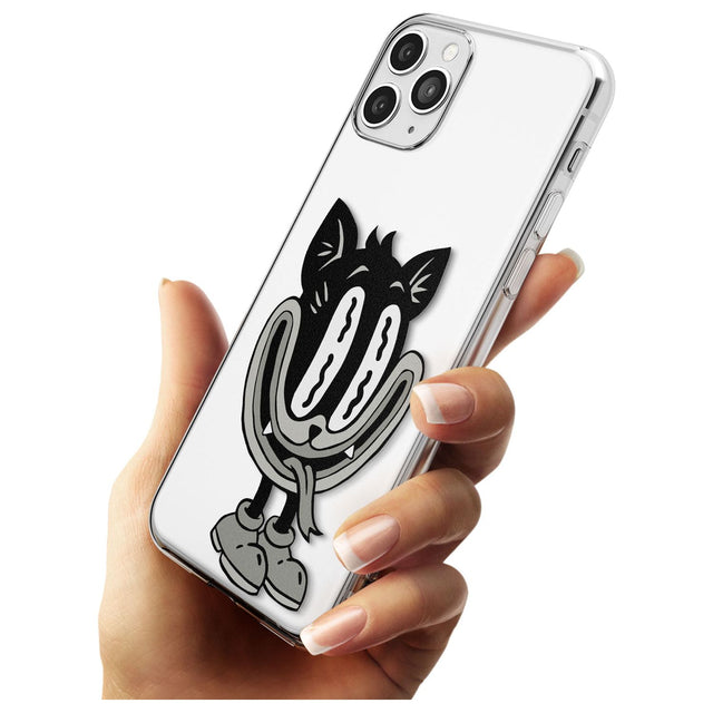Faded Feline Slim TPU Phone Case for iPhone 11 Pro Max