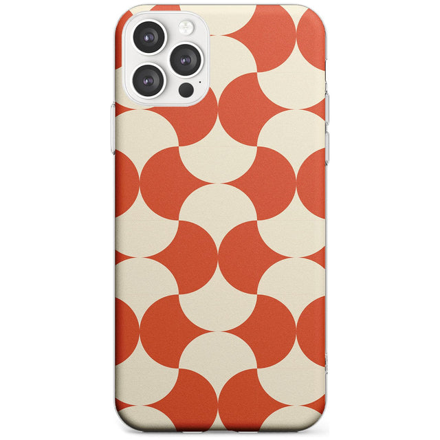 Abstract Retro Shapes: Psychedelic Pattern Black Impact Phone Case for iPhone 11 Pro Max