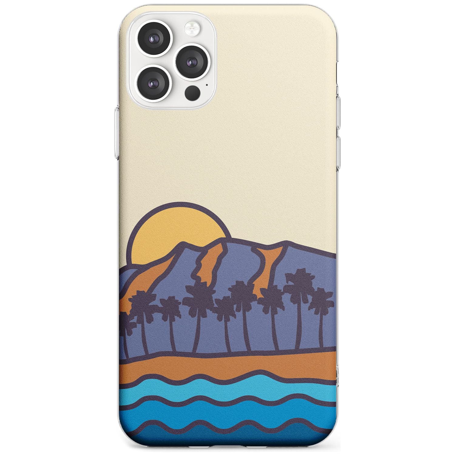 South Sunset Black Impact Phone Case for iPhone 11 Pro Max