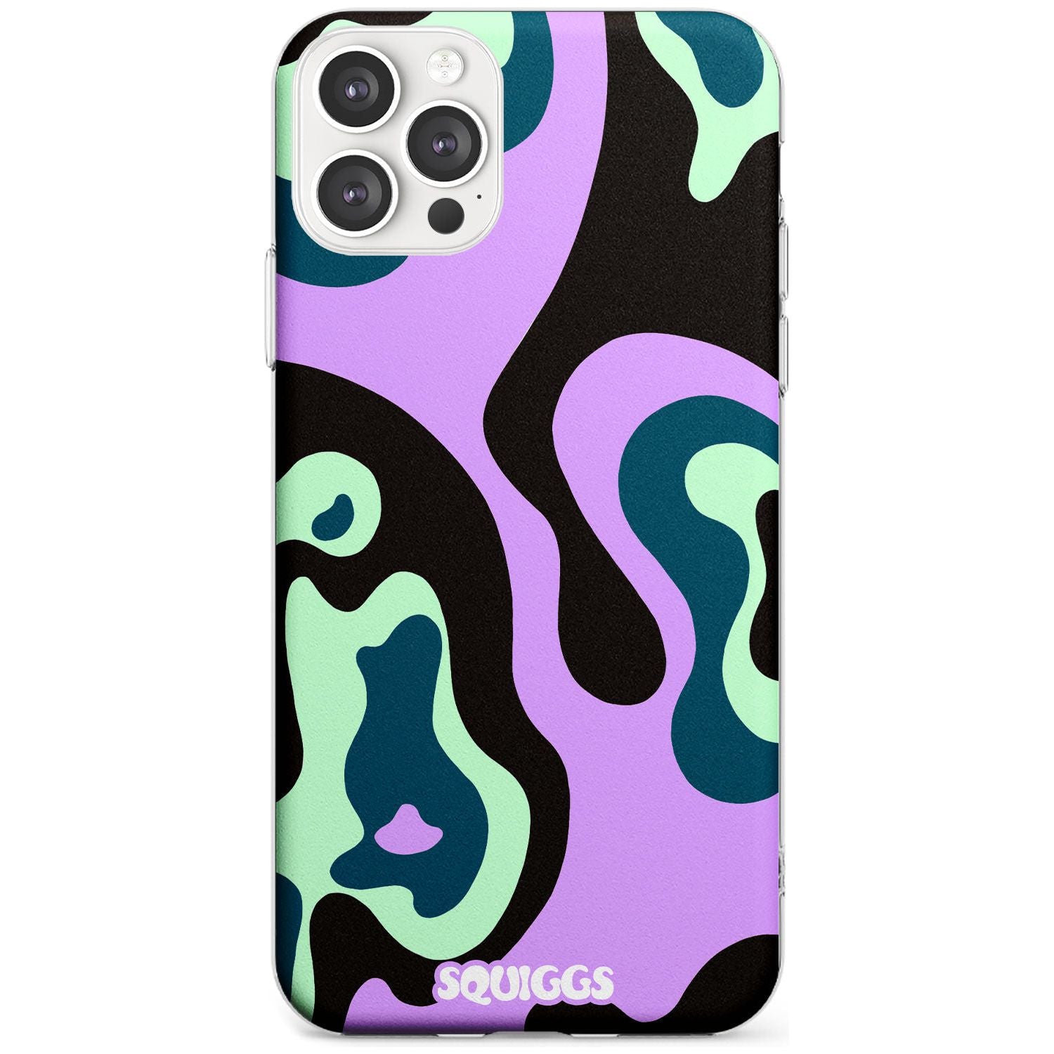 Purple River Black Impact Phone Case for iPhone 11 Pro Max