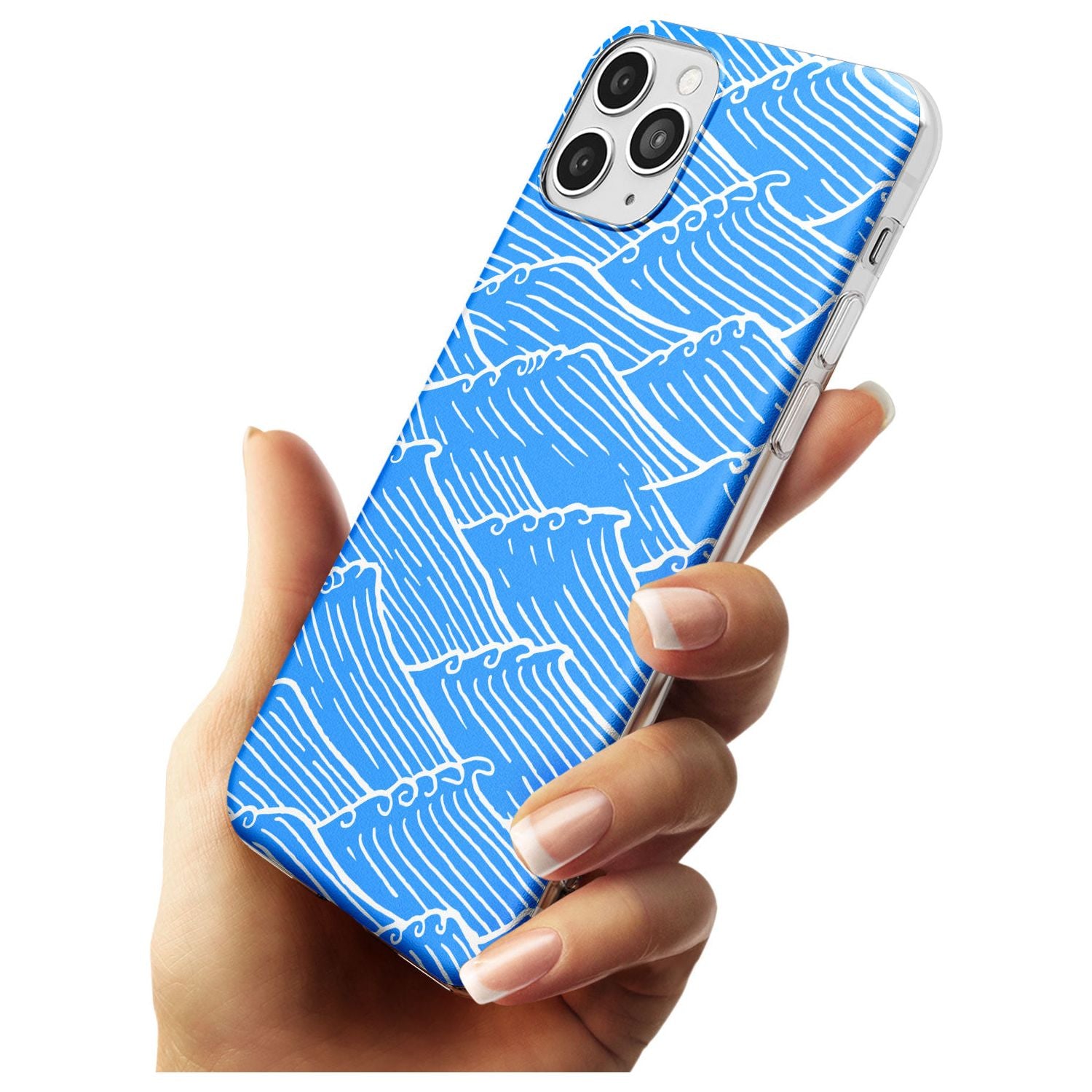Waves Pattern Slim TPU Phone Case for iPhone 11 Pro Max
