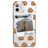 Personalised Personalised Golden Doodle - Dog Photo Impact Phone Case for iPhone 11, iphone 12