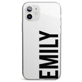 Personalised Create your own Warning Label Impact Phone Case for iPhone 11, iphone 12